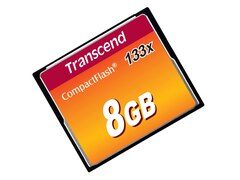 Transcend CompactFlash Card 133x 8GB (TS8GCF133)