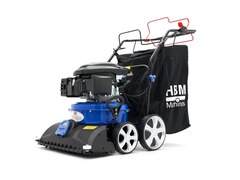 HBM Professional 4 in 1 Benzin 173 cc 4-Takt Laubbläser / Laubsauger / Kehrmaschine mit Häckselfunktion