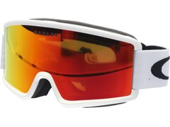 Oakley TARGET LINE S Skibrille matt weiss-Glas iridium verspiegelt