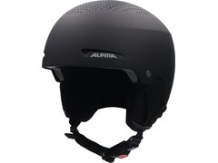 Alpina ZUPO Kinderskihelm matt schwarz 48-52cm