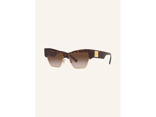 Dolce & Gabbana Sonnenbrille Damen DG4415 - Rahmen: Havana, Linsen: Braun Verlaufstönung -