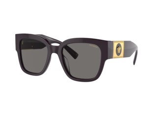 Versace Sonnenbrille Damen VE4437U - Rahmen: Bordeaux, Linsen: Polar Dunkelgrau -