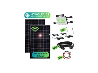 MyVoltaics MyCarport - doppelte Power, Photovoltaik-Set -
