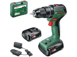 Bosch UniversalImpact, 18V-60, 18V/2,0Ah, mit 2 Akkus, Ladegerät -