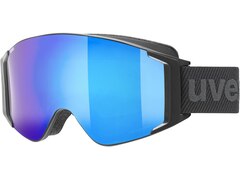 Uvex g.gl 3000 TO Skibrille black mat mirror blue laser clear