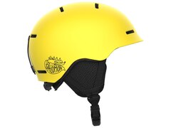 Salomon Orka Skihelm Kinder vibrant yellow