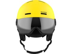 Salomon Orka Visor Visierhelm Kinder vibrant yellow