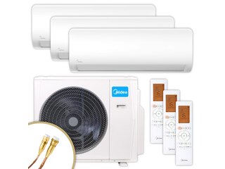 Midea Klima-Set XTREME SAVE PRO | 2 × 2,6 kW + 3,5 kW | Quick-Connect -