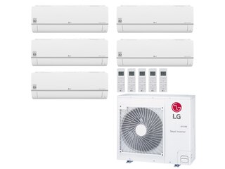 LG Multisplit Klimaanlage Wandgerät oder Deckenkassette 2x1,5+3x2,5kW -