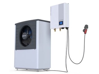 Defro Luft/Wasser Wärmepumpe | Monoblock + Hydromodul HM | DHP Premium 8 kW -