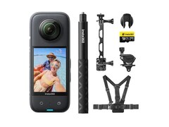 Insta360 X3 Snow Kit 360-Grad-Action-Kamera schwarz