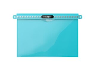 Fidlock HERMETIC dry bag L, transparent-petrol -