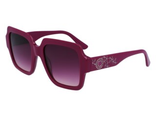 Karl Lagerfeld Kl6104sr col. 501 Damen-Sonnenbrille Rechteckig rot -