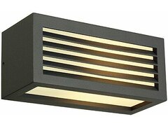 SLV Box-L E27 Wandleuchte, anthrazit