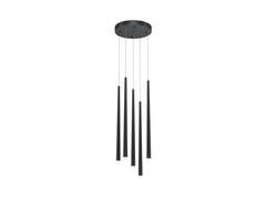 Maytoni Pendelleuchte Cascade LED 5-flammig schwarz