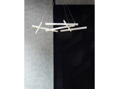 Maytoni tolle LED Pendelleuchte Line weiß von