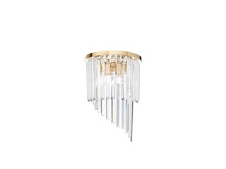 Ideal Lux Carlton AP3 Wandleuchte gold E14 -