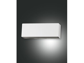 Fabas Luce LED Wandaußenleuchte weiß Trigg 180mm 1300lm IP54 -