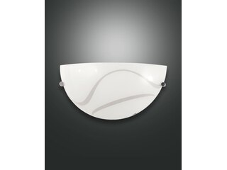 Fabas Luce Wandleuchte weiß Magma E27 -
