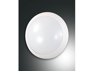 Fabas Luce Wigton Außenwandleuchte weiss, IP65, E27 (8019282062653) -