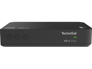 TechniSat HD-S 224+ HDTV Sat-Receiver schwarz -