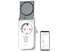 Luminea Home Control - Outdoor-WLAN-Steckdose