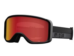 Giro Sagen - Skibrille (black & grey flow	-amber scarlet)