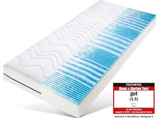 f.a.n. Frankenstolz 7-Zonen Taschenfederkern Matratze »Megamax Premium Top T«, H2, 90x200 cm -