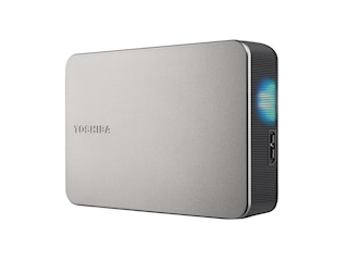 Toshiba Canvio Flex 4TB (4 TB), Externe Festplatte, Silber (HDTX240ESCAA) -