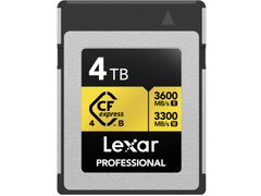 Lexar GOLD Serie 4TB Professional CFexpress Typ B (LCXEXPR004T-RNENG)