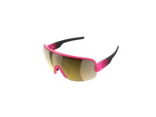 POC Aim - Fluorescent Pink/Uranium Black Translucent | Violet/Gold Mirror -