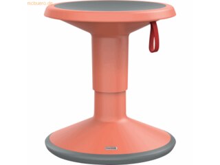 Interstuhl UP Sitzhocker (small), Lachsorange, Designhocker -