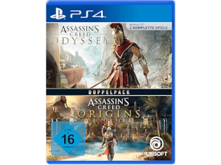 Sonstige AC Odyssey + Origins PS4-Spiel -
