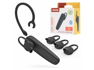 Hama 00184184 Kopfhörer & Headset Kabellos Ohrbügel Schwarz -