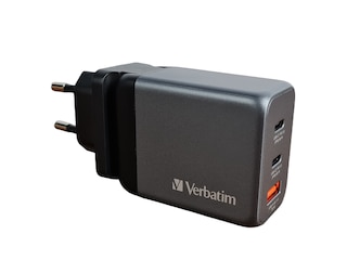 Verbatim GaN Charger 65 W, 3 Ports USB-C Ladegerät (32201) -