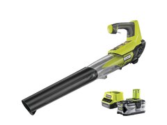 Ryobi Akku-Laubbläser 'ONE+ RBL18JB40F' 18 V mit Akku und Ladegerät