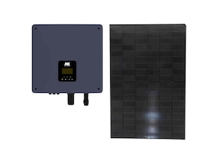 a-TroniX 4,6kWp PV-Komplettanlage mit Glas Glas Modulen ohne Speicher -