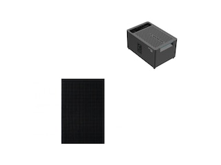 Marstek Jupiter C Plus 2,56kWh Solarspeicher + 3x Sunpro TopCon Mono 450 Watt Full Black Glas -