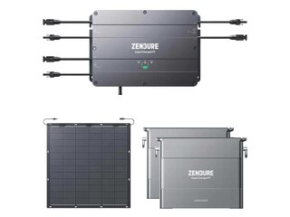 Zendure Smart PV Hub 2000 Balkonkraftwerk bis 2.400 Watt, 3,84kWh Speicher, 2 x 210W Module -