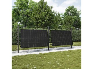 Wattstone 1600W PV-Zaun Anlage 0% MwSt §12 III UstG inkl. Halterung angewinkelt -