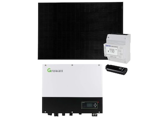 Growatt 5kWp Glas Glas PV-Anlage ohne Speicher mit SPH5000TL3-BH-UP -