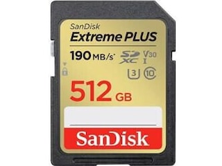 SanDisk Extreme PLUS 512 GB (SDSDXWV-512G-GNCIN) -