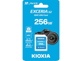 Kioxia SDXC Speicherkarte 256 GB (LNEX2L256GG4) -