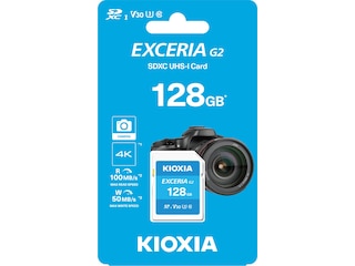 Kioxia Exceria G2 SDXC-Karte 128 GB (LNEX2L128GG4) -