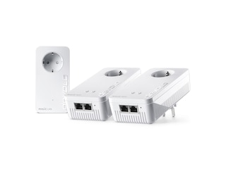 Devolo Magic 2 WiFi 6 next Powerline-Adapter Multiroom Kit 3000 Mbit/s Kabellos und Kabelgebunden -