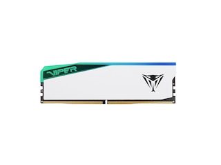 Patriot VIPER ELITE 5 RGB GAMING DDR5 16GB (1X16GB) 6000MHz, CL30, XMP/EXPO (PVER516G60C30W) -