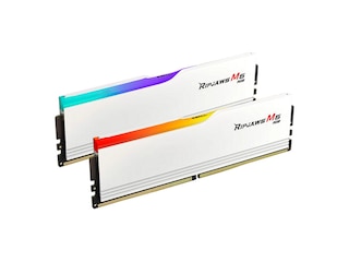 G.Skill Ripjaws M5 RGB, INTEL XMP DIMM 64 GB DDR5-6800 (2x 32 GB) Dual-Kit weiß (F5-6800J3445G32GX2-RM5RW) -