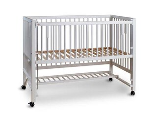 Tissi Beistellbett/Kinderbett HAJO Buche 120x60 cm weiss -