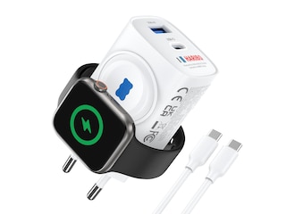 Sonstige Ladegerät für Apple Watch, 3-in-1 20W USB-C blau -