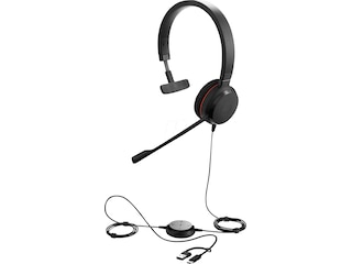 Jabra Evolve 20 MS Mono Headset USB-C/A, Mircrosoft Teams -